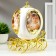Photo frame plastic 9x7.5 cm Music "Carriage" White with gold 23x18x12.5 cm