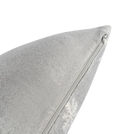 Knitted pillow with New Year's pattern Festive Penguins New Year Essential, size 45x45 cm 1026183-6