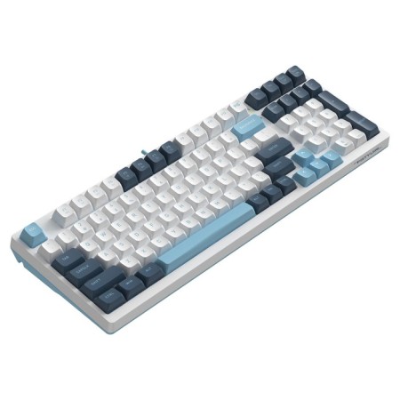 Keyboard A4Tech FS300 Mechanical White/Blue USB For Gamer LED (FS300 Panda SNO 106853-4