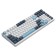 Keyboard A4Tech FS300 Mechanical White/Blue USB For Gamer LED (FS300 Panda SNO 106853