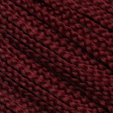 SIM-BRAIDS AFROKOSOS, 60 cm, 18 strands (CE), Marsala color (#39k)-1