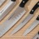 Set of kitchen knives Nadoba Helga, 5 pcs: 9 cm, 12.5