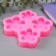 Mold Silicon "Small flowers" 4 objects 10x10x1.5 cm