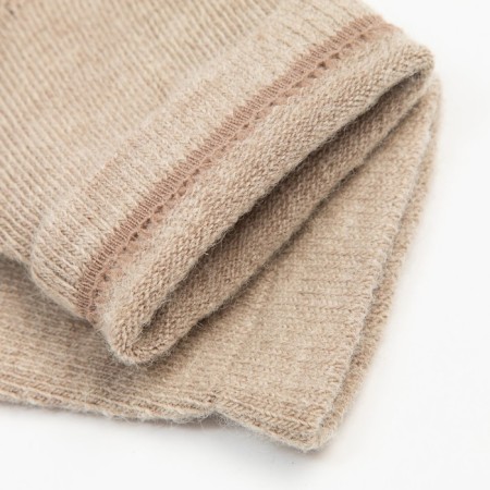 Wooping children's socks “Super fine”, beige color, size 5 (5-7 years)-2