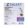 Toster Galaxy GL 2904, 800 W, 6 fry modes, 2 toasts, white