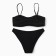 Swimsuit female adhesive minku color black, size 46