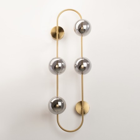 Wall lamp (sconces) Inversion, 4xg9, brass color-8