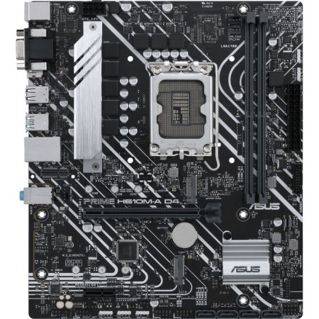 The ASUS Prime H610M-A D4-CSM, LGA1700, H610, 4XDDR4, HDMI, DP, ATX.