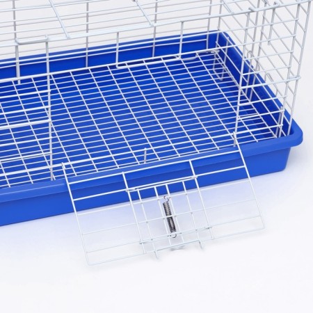 Rabbit cell 43 x 29 x 26 cm, blue-3