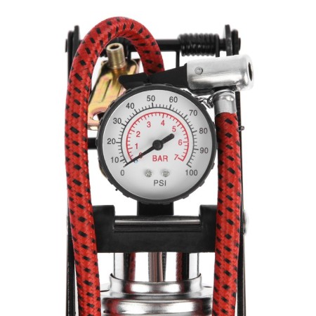 Necessary Torso pump with a pressure gauge, 1 cylinder, reinforced-2