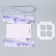 Capcake box, confectionery packaging, 4 cells "silk", 16 x 16 x 10 cm