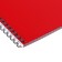 Notebook on the crest A4 48 sheets in the Calligrata cage red, plastic cover, OFSET block