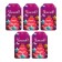 A set of nameplate "wishes" purple background, 4 types, 20 pieces, 5.5 x 8 cm