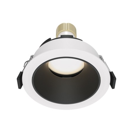 The built-in lamp Technical DL051-U-1WB, 1x10W, 8.5x8.5x3.7 cm, GU10, white-black color