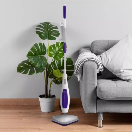 The steam mop Kitfort KT-1056, 1300 W, 450 ml, cord 4.7 m, white-violet-5
