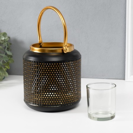 Summary metal per 1 candle "Grain" d = 5 cm 15x15x17.5 cm-5