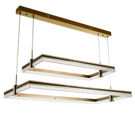 Lamp "Coruna" LED 320W 3000-6000K gold 80x40x15cm Bayerlux