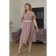 Women's dress, size 48, beige color