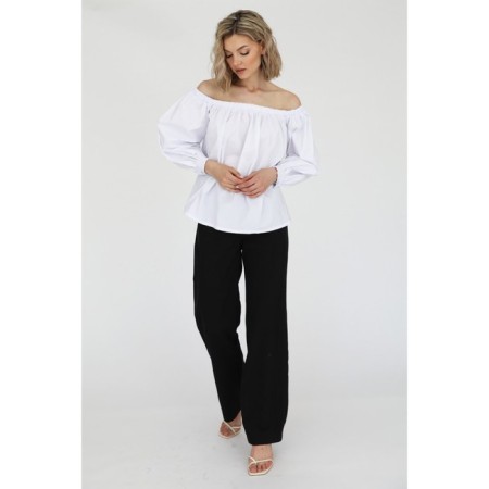 Shoulder blouse, size 42-44-1