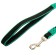 Kaponnoye zonik leash with double latex thread, 5 m x 1.5 cm, green