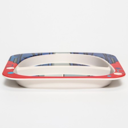 Baby plate, bamboo, transformers-3