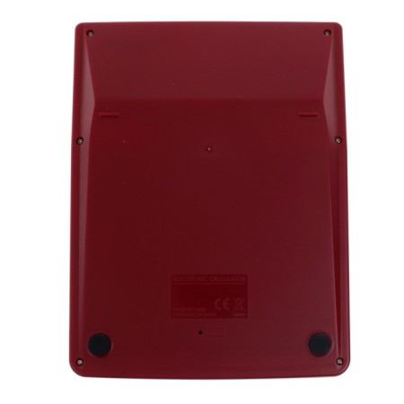 Large desktop calculator, 12-bit, Skainer SK-555RD, 2 power, 2 memory, 155 x 205 x 35 mm, red-4