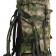 Tourist backpack, TAIF, 100 L, cord department, 2 outer pockets, green color/camouflage