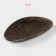 Bourgeois fruit dish, 29.5 × 16 × 2.5 cm, gold color