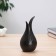 VAZA Ceramics Table "Ellis" 17x8 cm, black