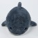 Soft toy "Cat" in a shark costume, 48 cm, gray color