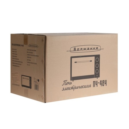 Mini-foam Volzhananka PC-48h, 1500 W, 48 l, 60-230 ° C, timer, black-6