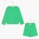 Women's costume (sweatshirt and shorts) Mist, p. 44-46, green