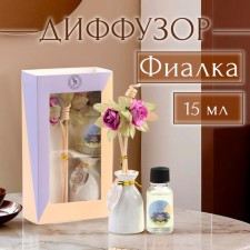 A gift set with a diffuser 