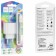 Network charger Hoco C109A, 1 USB, 18 W, QC, Micro USB cable - USB, 1 m, white