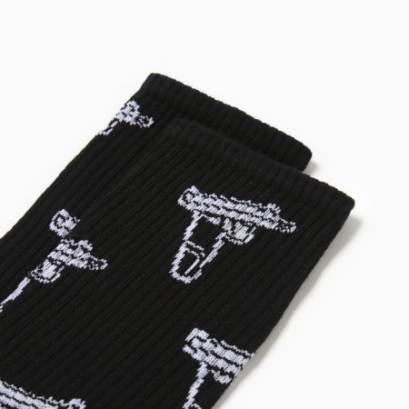 Men's socks kaftan "gun" size 41-44 (27-29 cm)-1