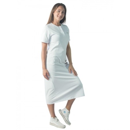 Female dress "in the moment", size 44, white color-1