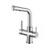 Kitchen mixer Rush Gozo MS9035-31, single-leaf, with a tap for drinking water, chrome