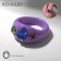 Ring "Shine" three inserts, color, size 17.5