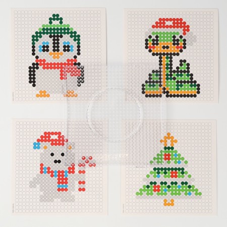 Thermalmodic for the New Year “Snake and its Friends” with tweezers, New Year's set for creativity-2
