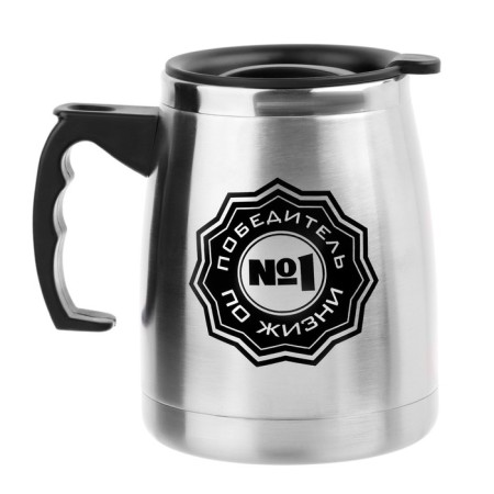 Thermal circle, 500 ml, Camping "Winner in Life", retains heat 2 hours, 13 x 13.5 cm-1