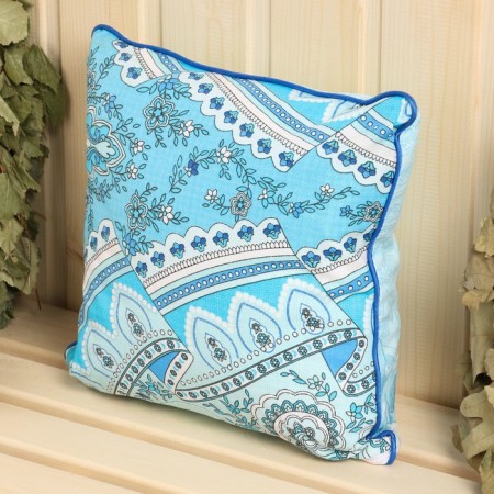 A pillow from Caucasian herbs based on oak and eucalyptus leaves, mix, 27 × 27 cm-10