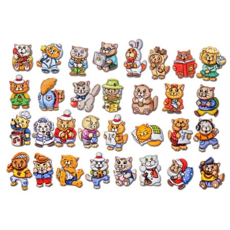 Puzzle rug "Advent calendar. Father Frost"-1