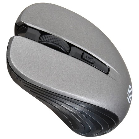 Mouse call 545MW Black/Gray optical (1600DPI) Wireless USB for a laptop (4but)-6