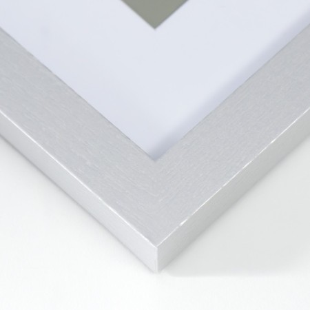 Photo frame MDF "Ellis" 15x20 cm, with a pass, silver-3