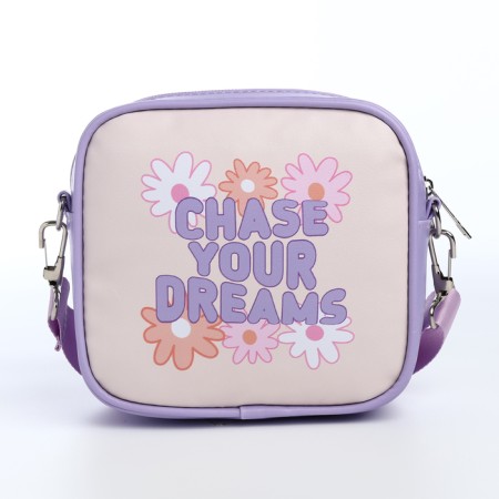 Сумка детская для девочки кроссбоди Chase your dreams, 18х11х6см-1