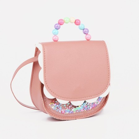 Baby bag on magnet, pink color