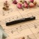 A set of lower thresholds for the Music Life guitar, 6 pieces, 7x0.9x0.3cm, black
