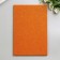 Foamiran "orange shine" 2 mm format A4 (set of 5 sheets)