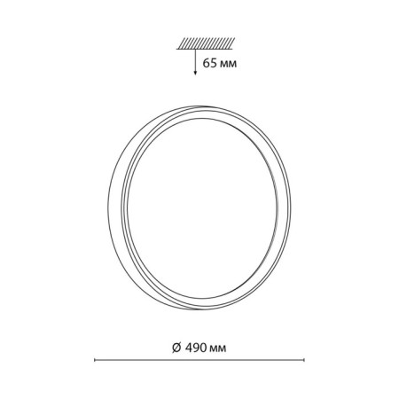Woodi LED 72W 3000-6300K D490 IP43-5