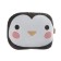 Pillow on the headrest Matech Cutie Line, 30 x 25 x 10 cm, black, pink